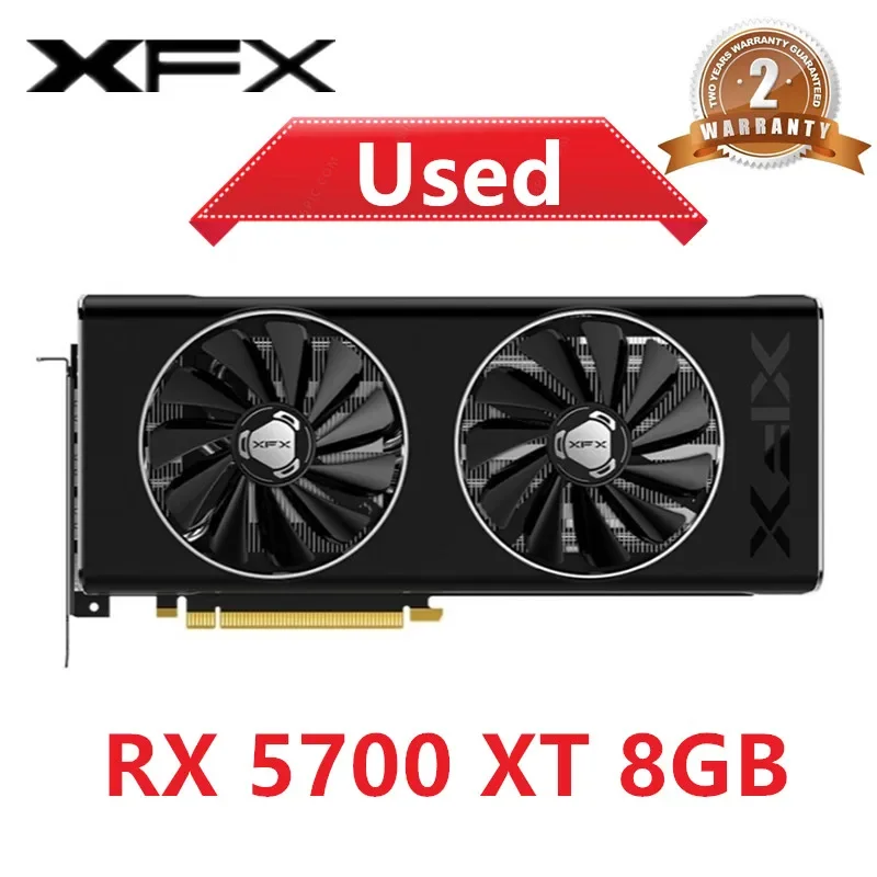 XFX RX 5700XT RX5700 XT 8GB Of - Rx 5700 Xt 8Gb Video Card incelemesi ve fiyatı