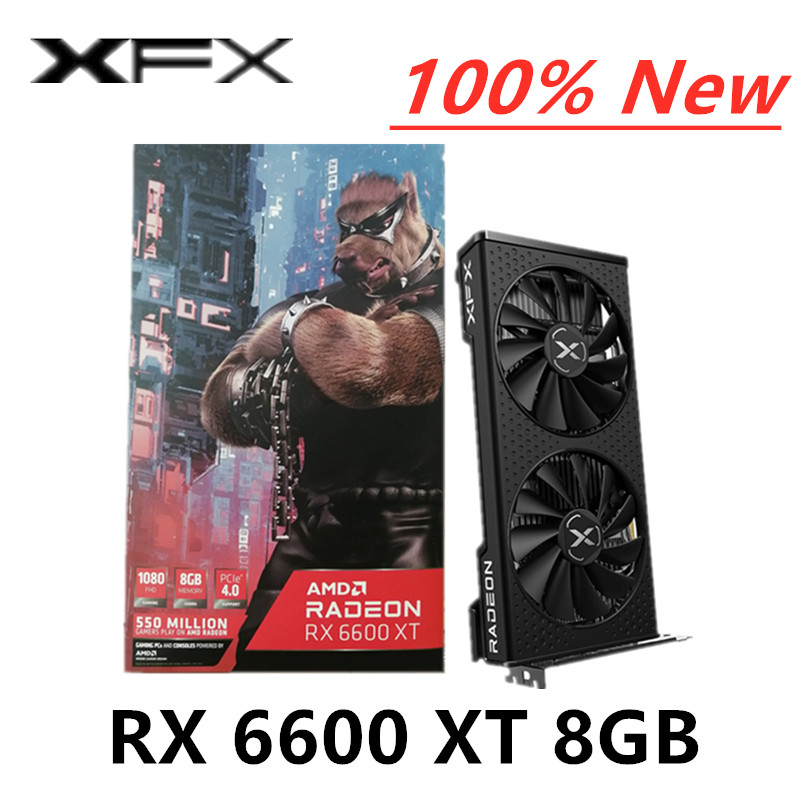 Yeni XFX RX 6600 XT 6600XT 8 G - Rtx 3070 8Gb Graphics Card incelemesi ve fiyatı